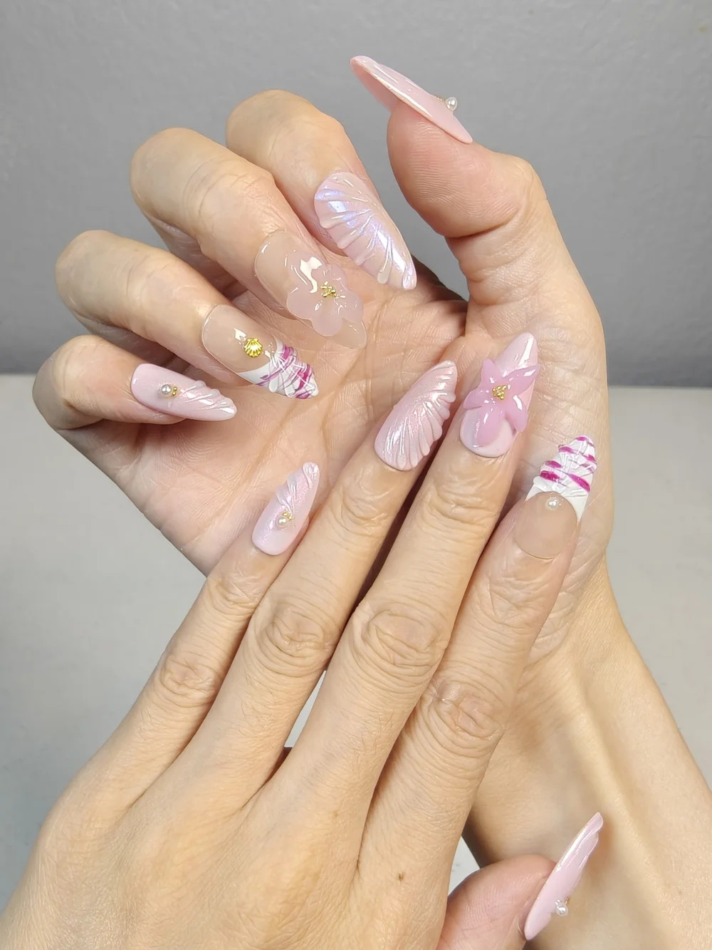 Handmade beautiful pastel